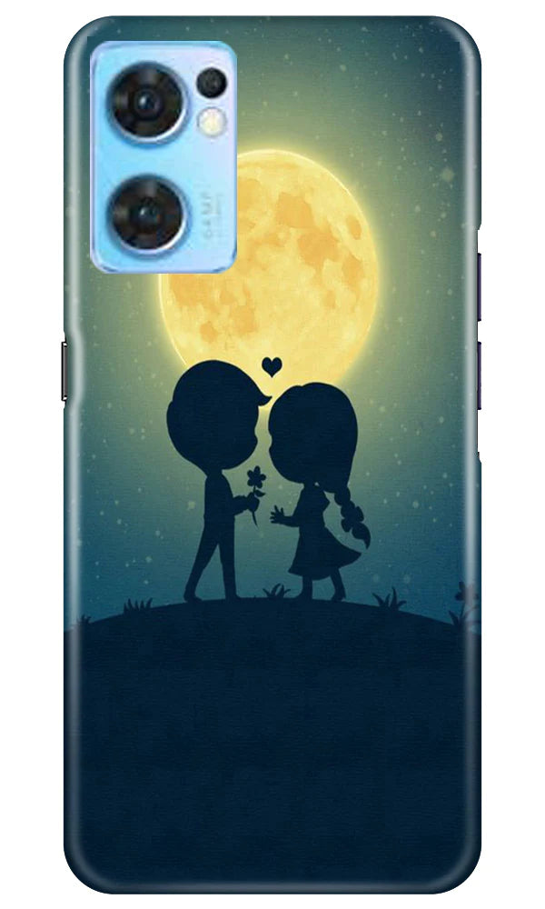 Love Couple Case for Oppo Reno7 5G  (Design - 109)