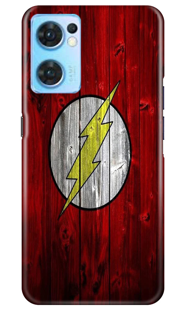 Flash Superhero Case for Oppo Reno7 5G  (Design - 116)