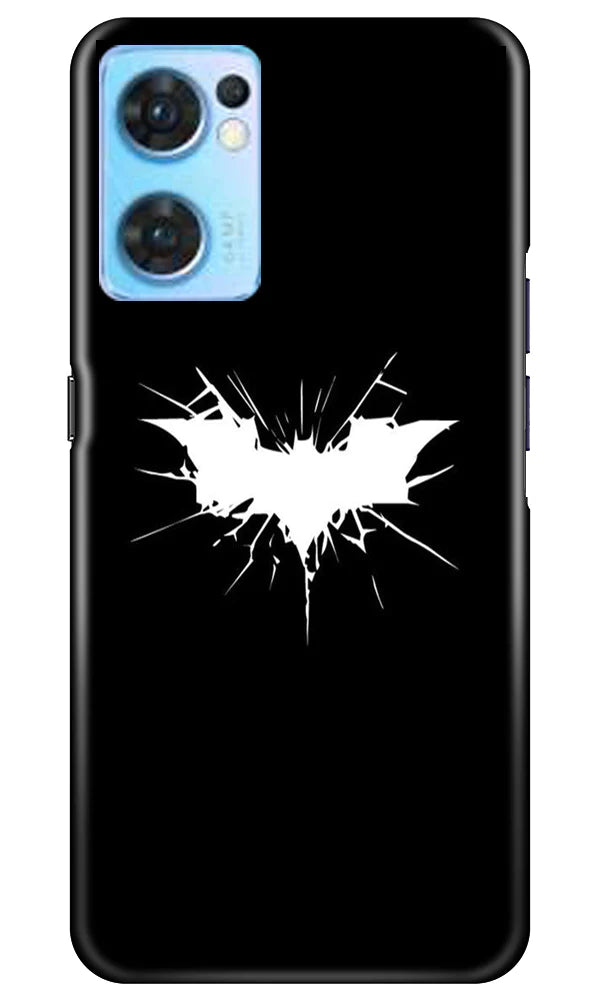 Batman Superhero Case for Oppo Reno7 5G  (Design - 119)