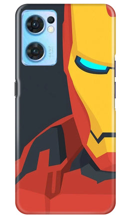 Iron Man Superhero Case for Oppo Reno7 5G(Design - 120)