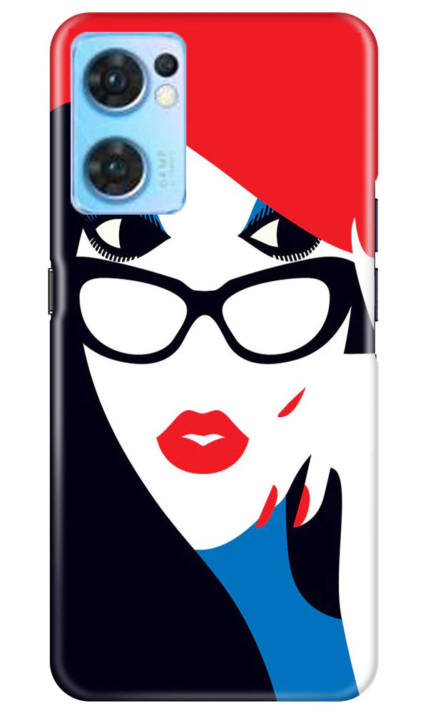 Girlish Case for Oppo Reno7 5G  (Design - 131)