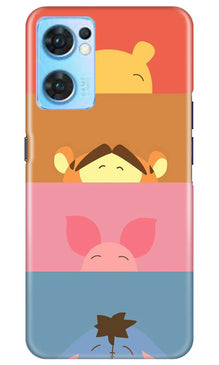 Cartoon Mobile Back Case for Oppo Reno7 5G (Design - 152)