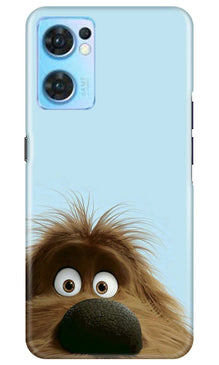 Cartoon Mobile Back Case for Oppo Reno7 5G (Design - 153)