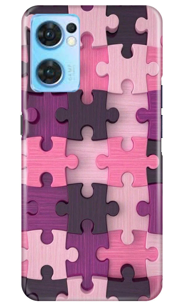 Puzzle Case for Oppo Reno7 5G (Design - 168)