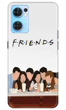 Friends Mobile Back Case for Oppo Reno7 5G (Design - 169)