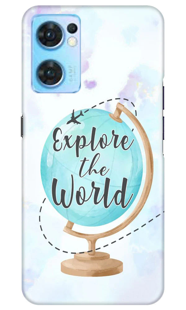 Explore the World Case for Oppo Reno7 5G (Design No. 176)