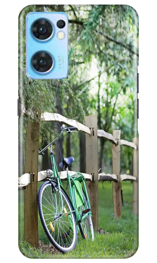 Bicycle Case for Oppo Reno7 5G (Design No. 177)