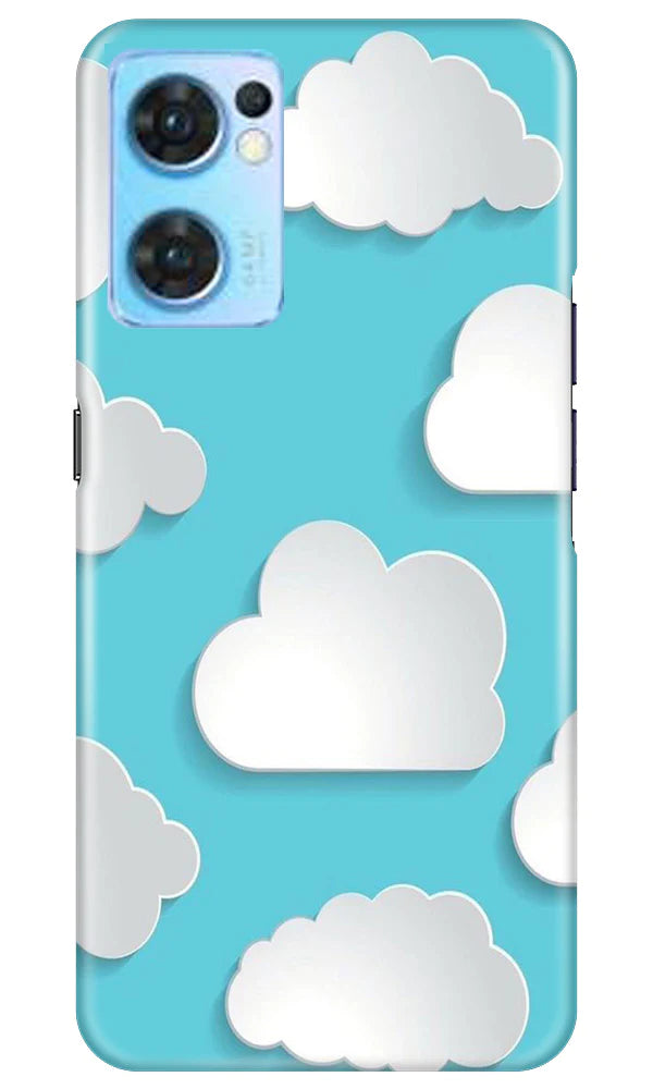 Clouds Case for Oppo Reno7 5G (Design No. 179)