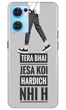 Hardich Nahi Mobile Back Case for Oppo Reno7 5G (Design - 183)