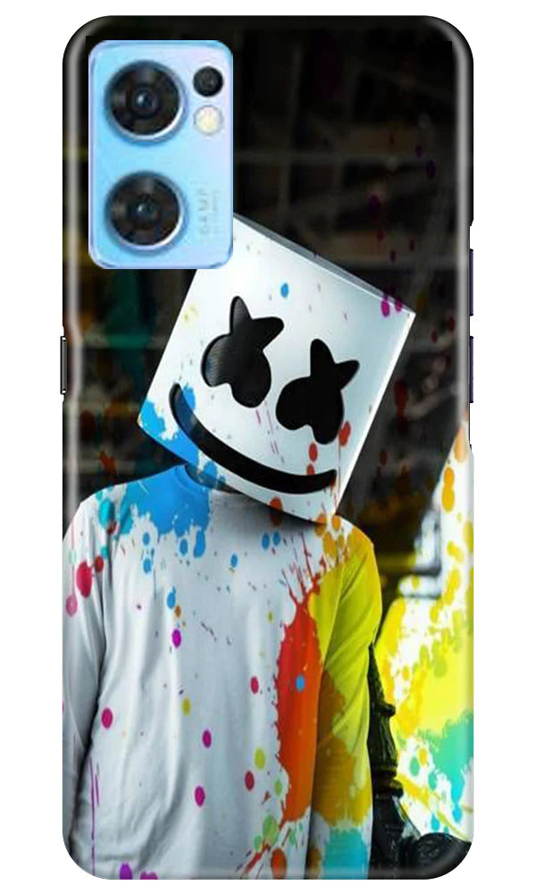 Marsh Mellow Case for Oppo Reno7 5G (Design No. 189)