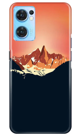 Mountains Case for Oppo Reno7 5G (Design No. 196)