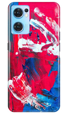 Modern Art Mobile Back Case for Oppo Reno7 5G (Design - 197)