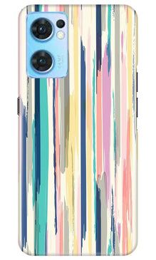 Modern Art Mobile Back Case for Oppo Reno7 5G (Design - 210)