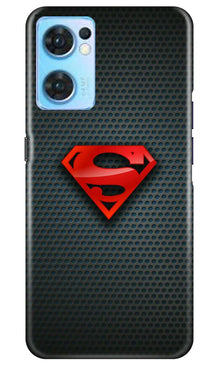 Superman Mobile Back Case for Oppo Reno7 5G (Design - 216)