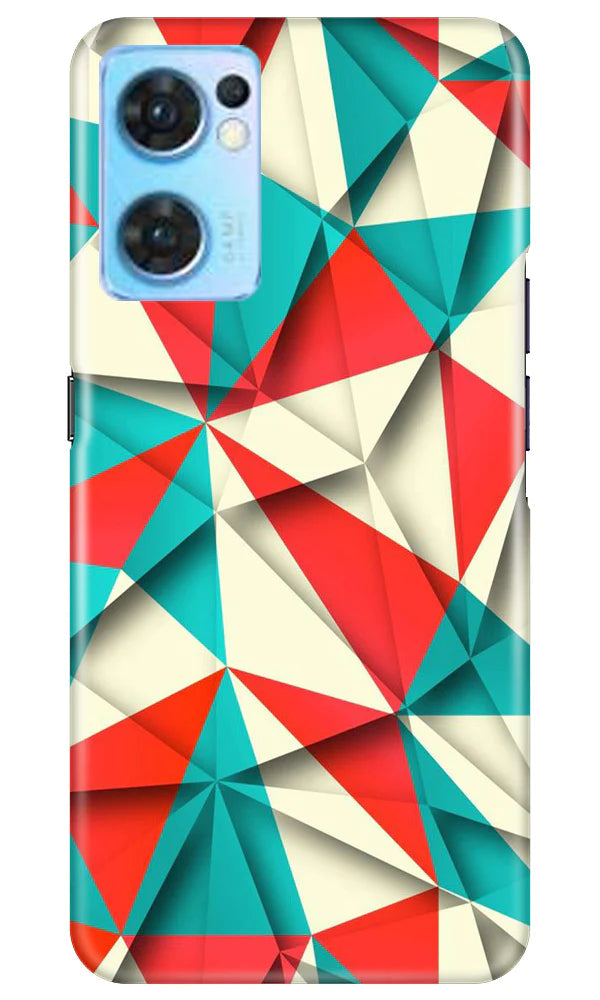 Modern Art Case for Oppo Reno7 5G (Design No. 240)