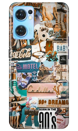 Vintage Design Case for Oppo Reno7 5G (Design No. 253)