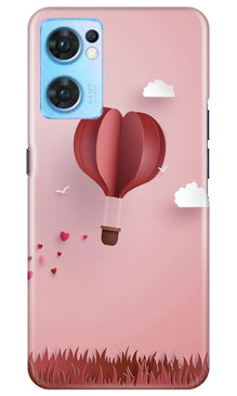 Parachute Mobile Back Case for Oppo Reno7 5G (Design - 255)