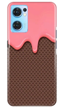IceCream Mobile Back Case for Oppo Reno7 5G (Design - 256)