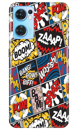 Boom Mobile Back Case for Oppo Reno7 5G (Design - 264)
