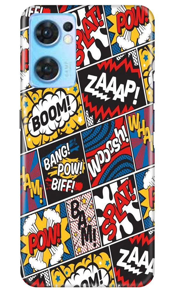 Boom Mobile Back Case for Oppo Reno7 5G (Design - 264)