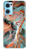 Marble Texture Mobile Back Case for Oppo Reno7 5G (Design - 271)