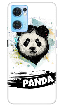 Panda Mobile Back Case for Oppo Reno7 5G (Design - 281)