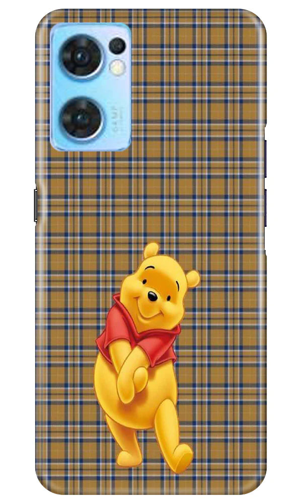 Pooh Mobile Back Case for Oppo Reno7 5G (Design - 283)