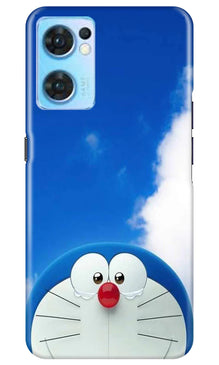 Doremon Mobile Back Case for Oppo Reno7 5G (Design - 288)