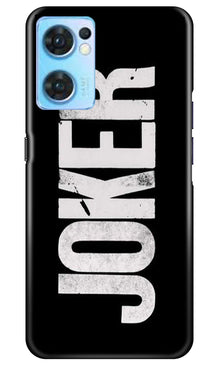Joker Mobile Back Case for Oppo Reno7 5G (Design - 289)