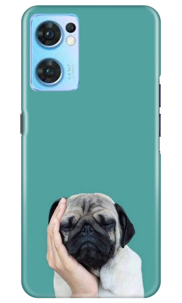 Puppy Mobile Back Case for Oppo Reno7 5G (Design - 295)