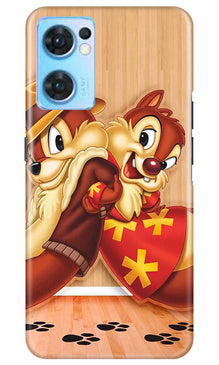 Chip n Dale Mobile Back Case for Oppo Reno7 5G (Design - 297)