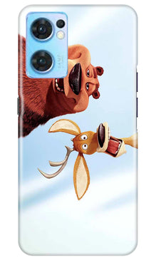 Polar Beer Mobile Back Case for Oppo Reno7 5G (Design - 304)