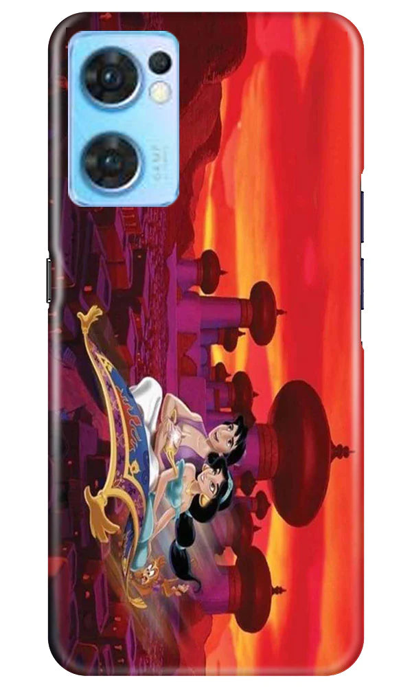 Aladdin Mobile Back Case for Oppo Reno7 5G (Design - 305)