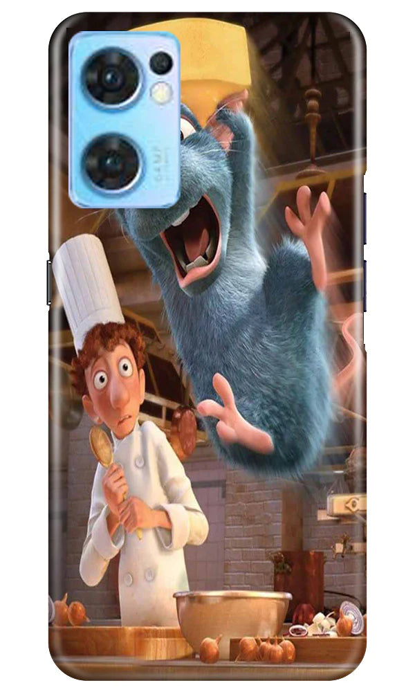 Ratatouille Mobile Back Case for Oppo Reno7 5G (Design - 307)