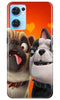 Dog Puppy Mobile Back Case for Oppo Reno7 5G (Design - 310)
