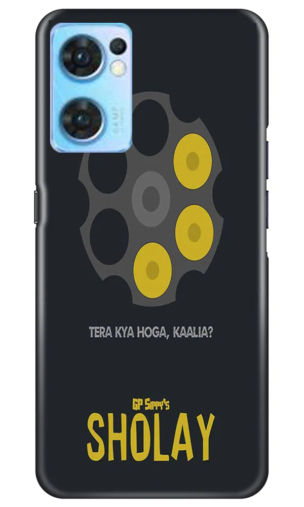 Sholay Mobile Back Case for Oppo Reno7 5G (Design - 316)