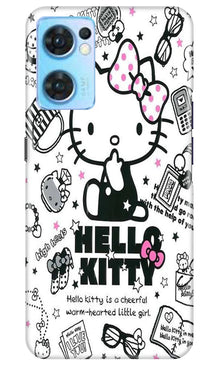 Hello Kitty Mobile Back Case for Oppo Reno7 5G (Design - 320)
