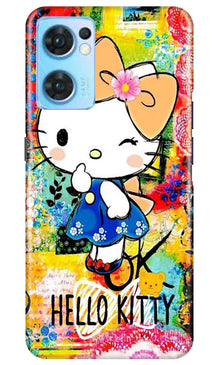 Hello Kitty Mobile Back Case for Oppo Reno7 5G (Design - 321)