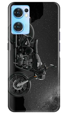 Royal Enfield Mobile Back Case for Oppo Reno7 5G (Design - 340)
