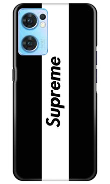 Supreme Mobile Back Case for Oppo Reno7 5G (Design - 346)