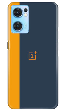 Oneplus Logo Mobile Back Case for Oppo Reno7 5G (Design - 353)