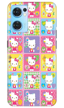 Kitty Mobile Back Case for Oppo Reno7 5G (Design - 357)