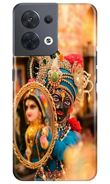 Lord Krishna5 Mobile Back Case for Oppo Reno 8 5G (Design - 20)