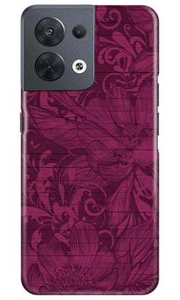 Purple Backround Case for Oppo Reno 8 5G