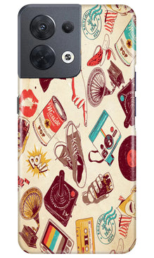 Vintage Mobile Back Case for Oppo Reno 8 5G (Design - 35)