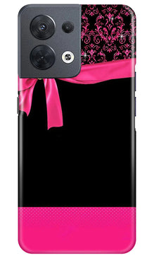 Gift Wrap4 Mobile Back Case for Oppo Reno 8 5G (Design - 39)
