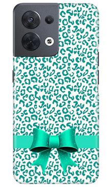 Gift Wrap6 Mobile Back Case for Oppo Reno 8 5G (Design - 41)