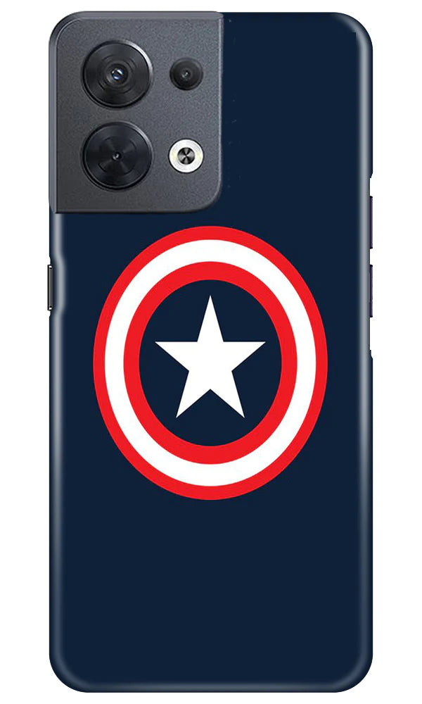 Captain America Case for Oppo Reno 8 5G