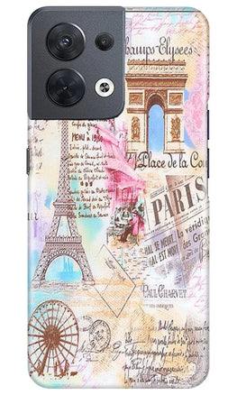 Paris Eiftel Tower Case for Oppo Reno 8 5G