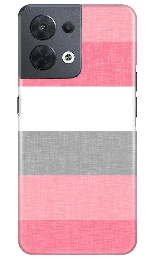 Pink white pattern Case for Oppo Reno 8 5G